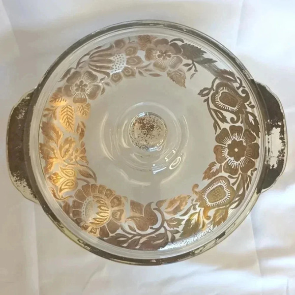 Vintage Anchor Hocking - Fire King signed 2 quart covered casserole dish #448 - Picture 6 of 8